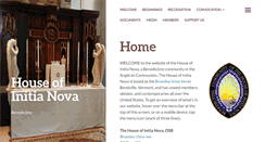 Desktop Screenshot of houseofinitianova.org